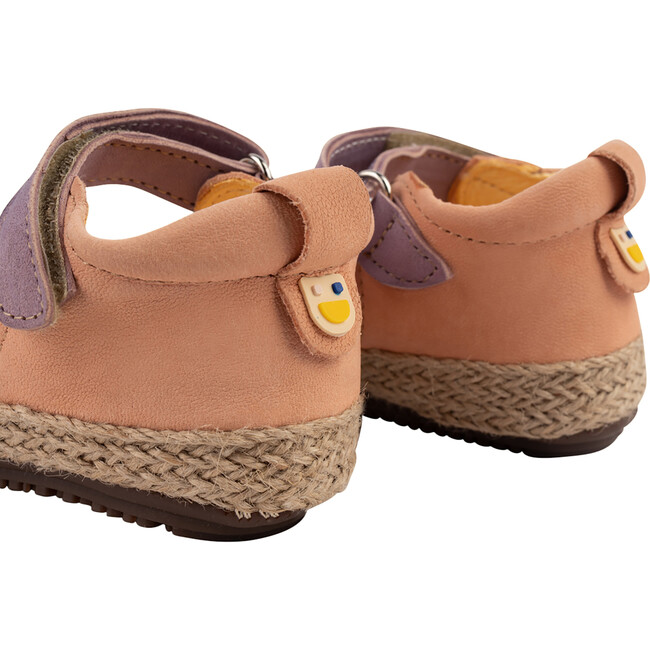 Violet & Peach Strap Ballerina - Flats - 3