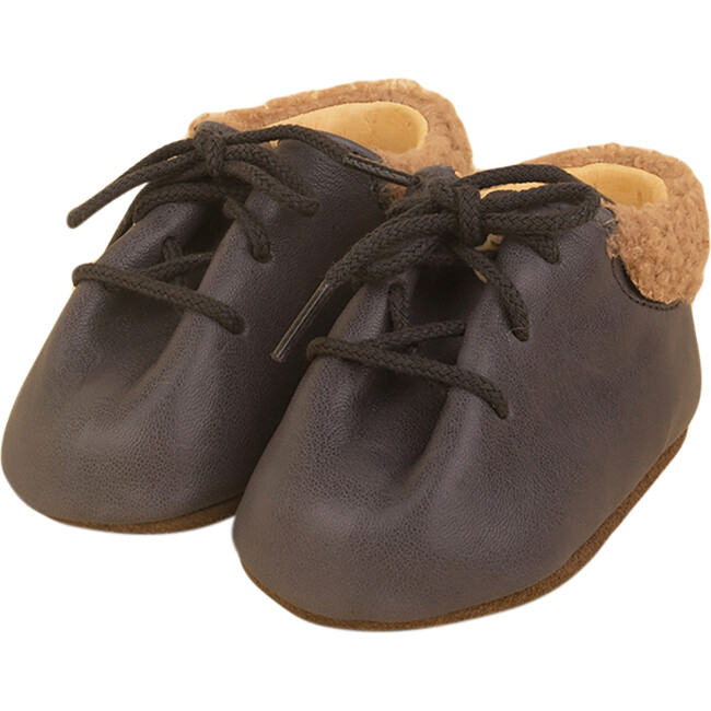 Soft Leather Bootie, Grey - Booties - 2