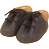 Soft Leather Bootie, Grey - Booties - 2