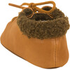 Soft Leather Bootie, Cognac - Booties - 3