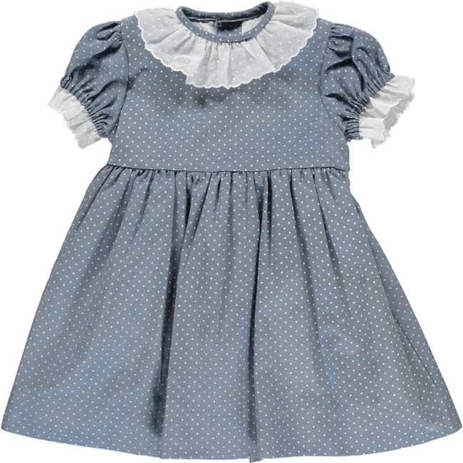 Nina Dress, Blue - Play Dresses - 1