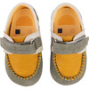 Mustard & Green Strap Boat Shoe - Loafers - 3