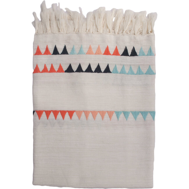 Katherine Throw, Coral - Throws - 1