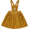 Goose Pinafore, Mustard - Dresses - 1 - thumbnail