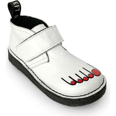 Creepy Creeper Boot, White - Boots - 1