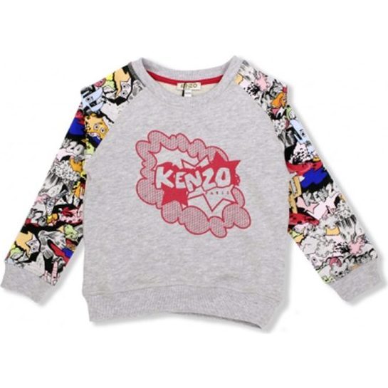 Bellissima Sweatshirt, Grey - Sweatshirts - 1