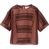 Bart Top Terra Cotta - Blouses - 1 - thumbnail