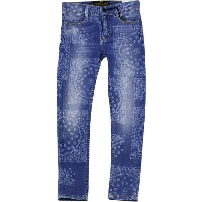 blue bandana jeans