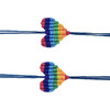 Mommy & Me Set: Rainbow Heart Bracelets - Bracelets - 1 - thumbnail