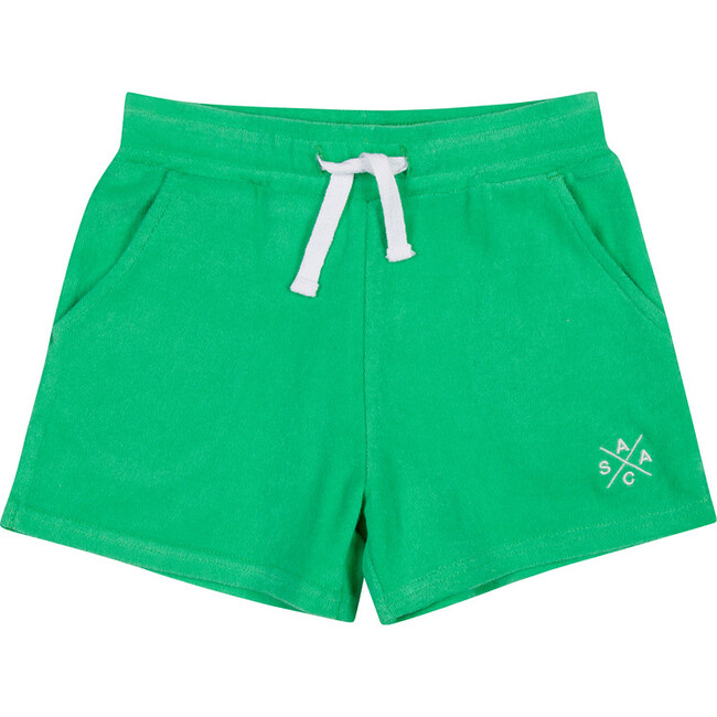 Women's Andy Cohen Mint Terry Toweling Shorts