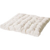 Padded Play Mattress, Cream Swiss Dot - Play Tents - 1 - thumbnail