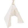 Itty Bitty Lace Play Tent, Cream - Play Tents - 1 - thumbnail