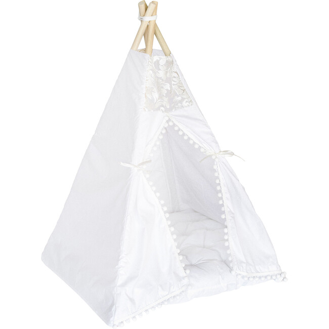 Evelyn Itty Bitty Play Tent, White