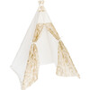 Elaine Itty Bitty Play Tent, Gold Lace - Play Tents - 3