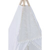 Evelyn Play Tent, White - Play Tents - 3 - thumbnail