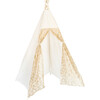 Elaine Play Tent, Gold Lace - Play Tents - 3