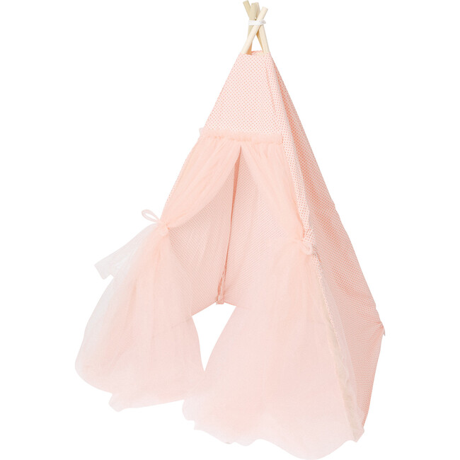 Victoria Play Tent, Blush Pink Tulle - Play Tents - 1
