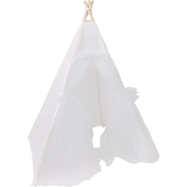 Whitney Play Tent, White Tulle
