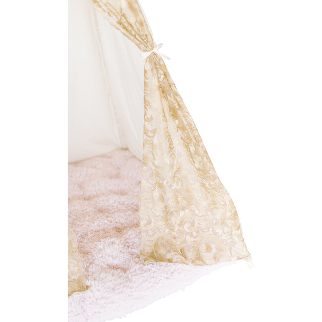 Elaine Play Tent, Gold Lace - Play Tents - 5