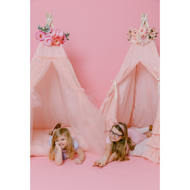 Victoria Play Tent, Blush Pink Tulle