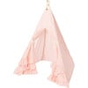 Eloise Play Tent, Blush/Red Swiss Dot - Play Tents - 1 - thumbnail