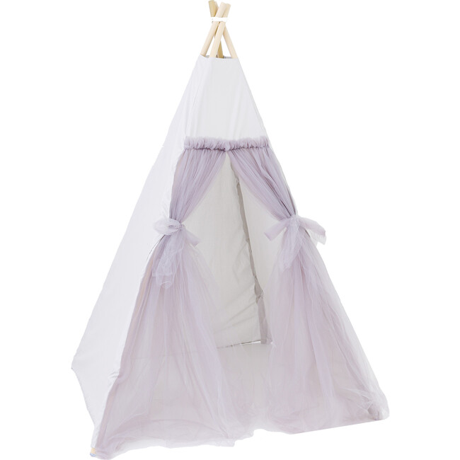 Tulle Play Tent, Gray