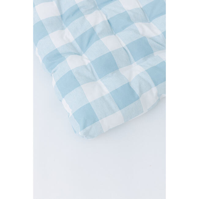 Padded Play Mattress, Blue Gingham - Play Tents - 2