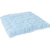 Cuddle Faux Fur Padded Play Mattress, Blue - Play Tents - 1 - thumbnail