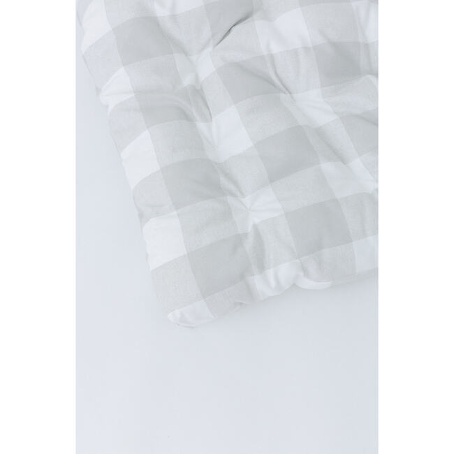 Padded Play Mattress, Grey Gingham - Play Tents - 2