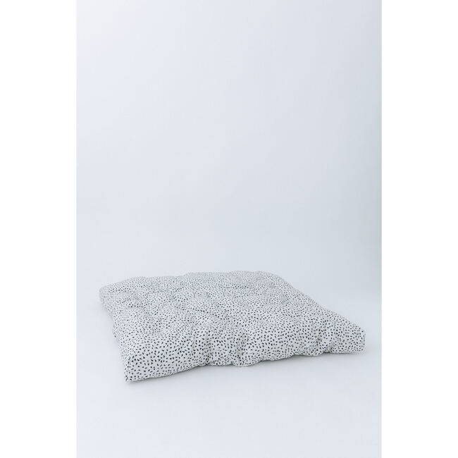 Padded Play Mattress, White/Black Spot - Play Tents - 3