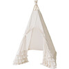 Colette Play Tent, Cream Swiss Dot - Play Tents - 3 - thumbnail