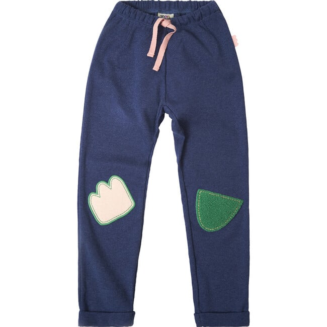 Leggings, Blue - Leggings - 1