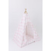 Cecile Play Tent, Pink Gingham - Play Tents - 5 - thumbnail