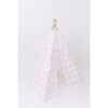 Cecile Play Tent, Pink Gingham - Play Tents - 6 - thumbnail