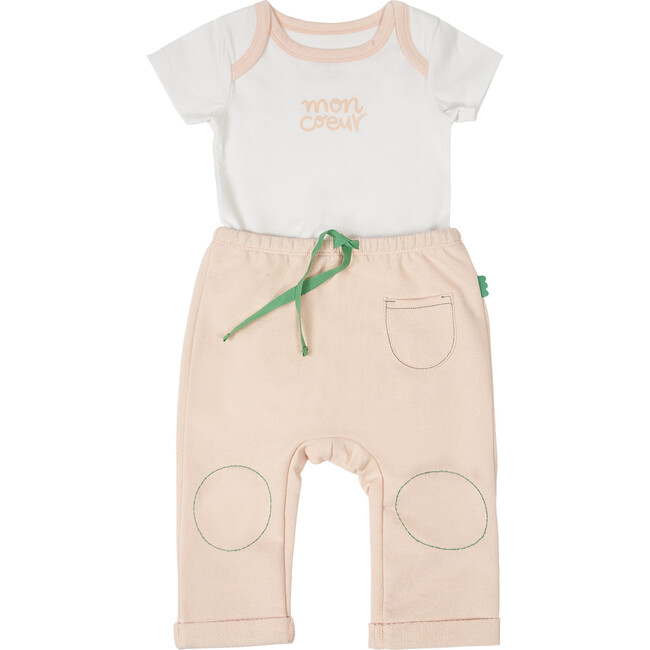 Harem Pants, Soft Pink - Pants - 5