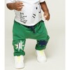Harem Pants, Green - Pants - 2