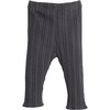 Knit Pants, Black - Pants - 2