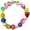 Personalized Beaded Happy Bracelet Set of 3 - Bracelets - 4