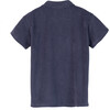 Cyrus Terry Polo, Dusty Navy - Polo Shirts - 3