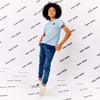 River Tee, Xenon Blue - Shirts - 2