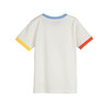 Domino Ringer Tee, White - Shirts - 3