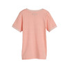 Domino Slub Ringer Tee, Neon Pink - Shirts - 3