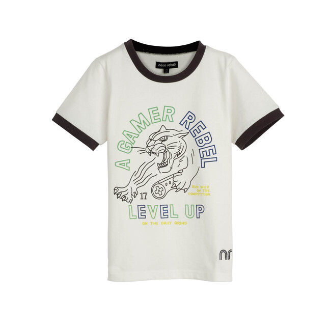Domino Ringer Tee, Level Up - Tees - 1