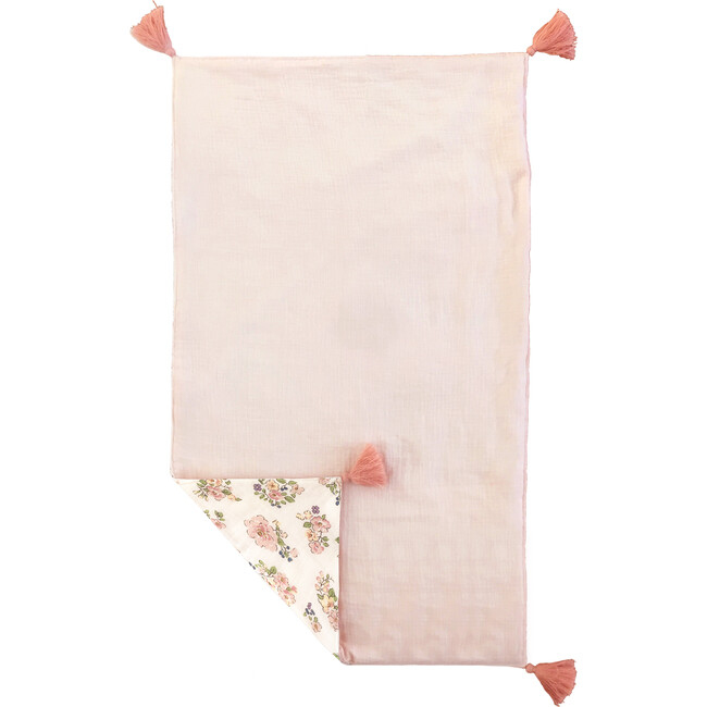 Double Sided Play Mat, Pink Floral - Playmats - 4