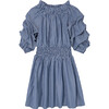 Tacked Smocked Waist Dress, Multi - Dresses - 1 - thumbnail