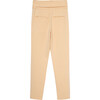 High Waist Pull On Pant, Khaki - Pants - 2