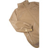 Faux Leather Jacket With Convertible Hood, Khaki - Jackets - 3