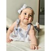 Chloe Set, White/Navy Stripes - Dresses - 4 - thumbnail