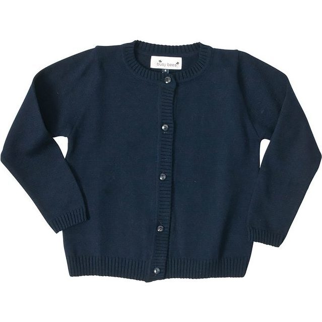 Classic Cardigan, Navy - Sweaters - 1