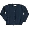 Classic Cardigan, Navy - Sweaters - 1 - thumbnail
